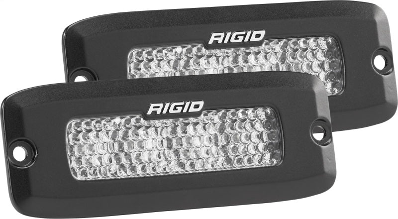 RIGID Industries SR-Q PRO 60-Degree White LED Light, Flush Mount, Set of 2 – RIG925513