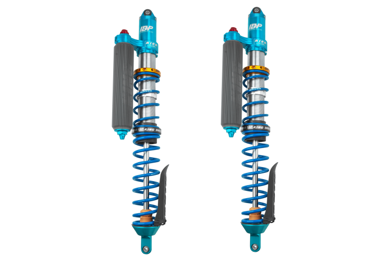 King Shocks 33700-331A Polaris RZR Pro R 3.0 Rear Coilover Shock with Finned Reservoir and 2.5 Adjuster