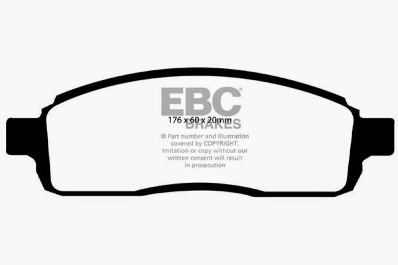 EBC Greenstuff Brake Pad Sets