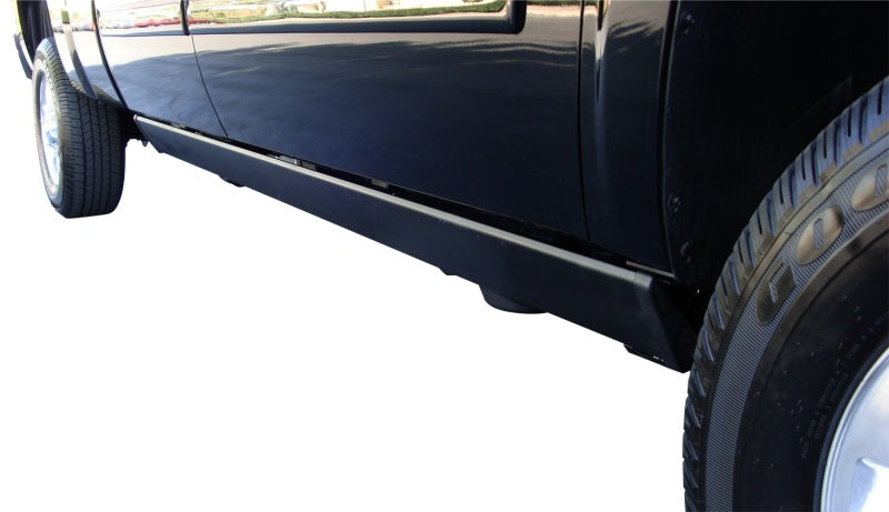 AMP Research PowerStep Automatic Running Boards, Part 75146-01A, Black, 2011-2014 Chevy Silverado and GMC Sierra 2500/3500 Diesel Extended/Crew Cab