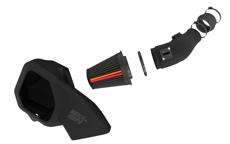K&N Engineering 50-1583D NextGen Dryflow Cold Air Intake for 2019-2024 Ram 2500 and 3500 6.7L Diesel
