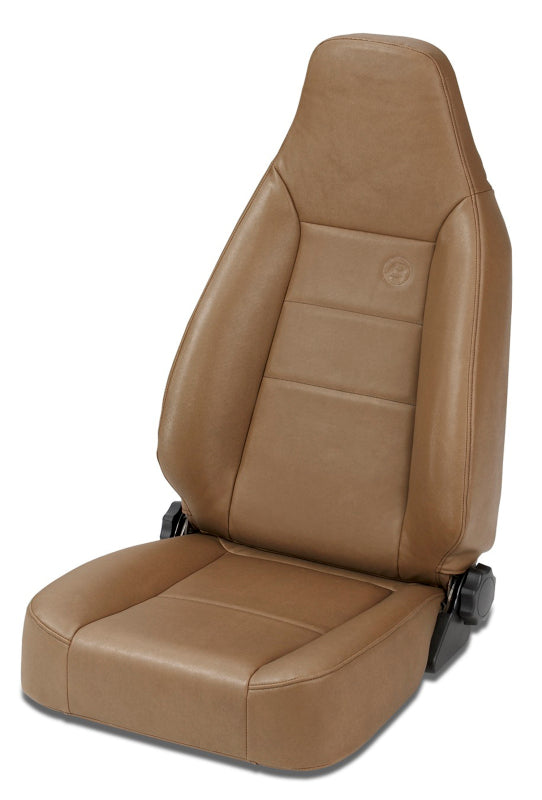 Bestop Trailmax II Sport Front Seat for Jeep CJ7 YJ TJ (All Vinyl Spice) – Comfortable & Durable Replacement