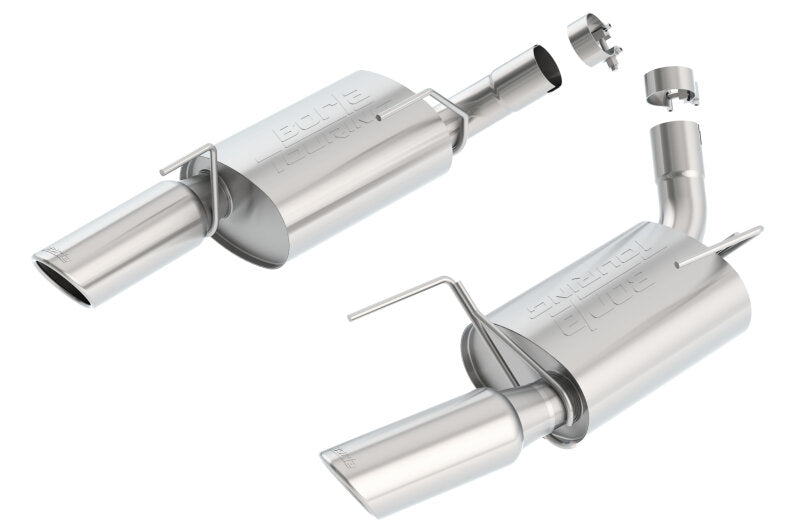 Borla 11752 Touring Axle-Back Exhaust System for 2005-2009 Ford Mustang GT and 2007-2009 Shelby GT500