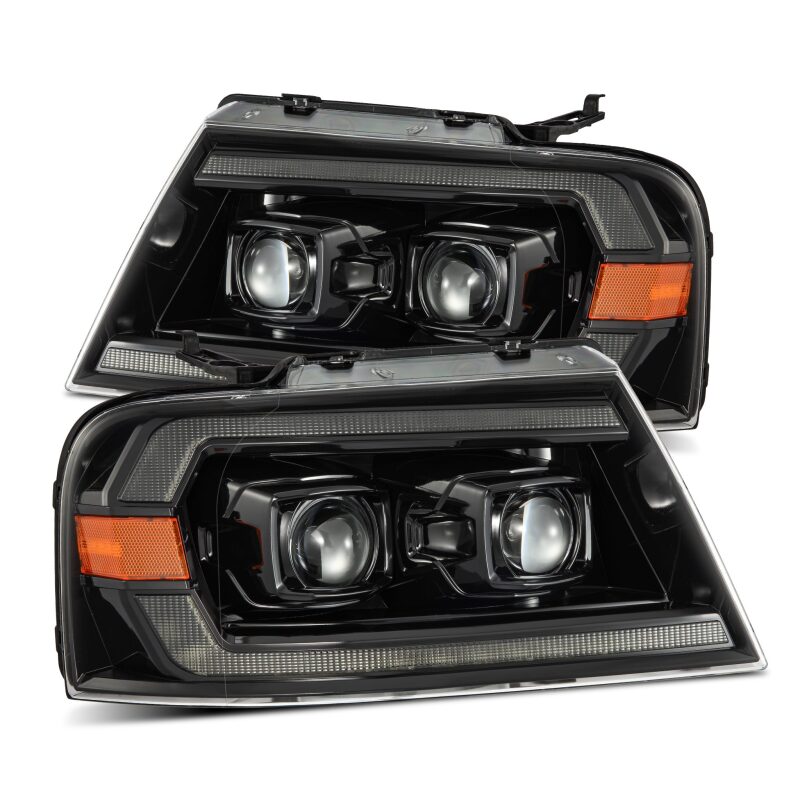 AlphaRex LUXX Series Projector Headlights for 2004-2008 Ford F-150, Chrome - ARX880133
