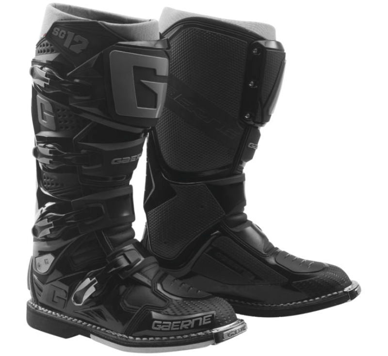 Gaerne GAR2177-071-8 SG12 Enduro Boot, Black, Size 8