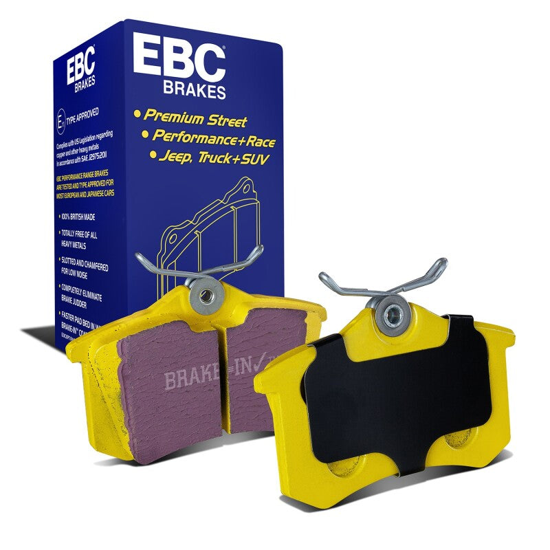 EBC Yellowstuff Rear Brake Pads DP4680R for 2010-2013 Audi A3 2.0 TDI