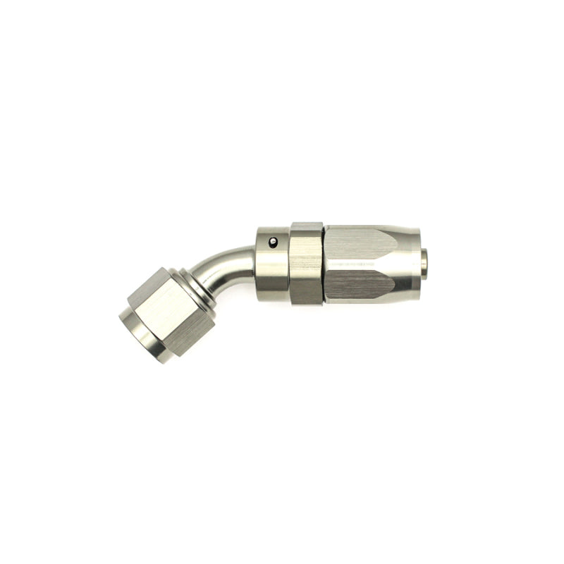 DeatschWerks DWK6-02-0802 6AN Female Swivel 45-Degree CPE Hose End