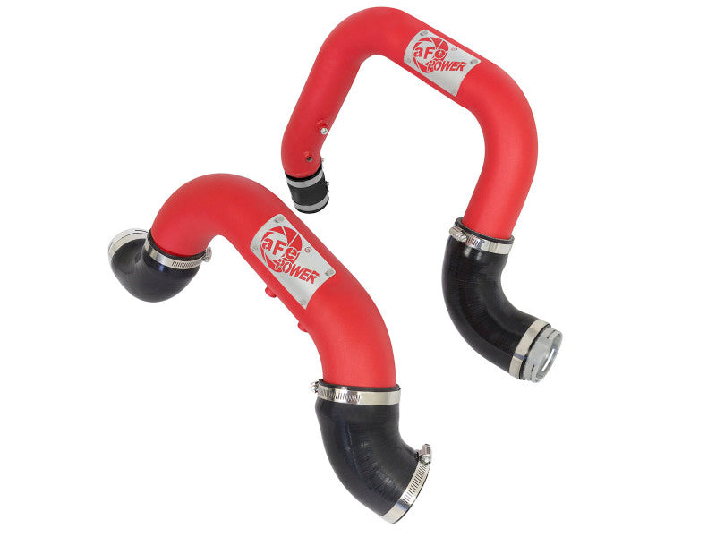 aFe BladeRunner Intercooler Tube Kit, Red, Part Number 46-20264-R, for 2016–2020 Chevrolet Colorado and GMC Canyon 2.8L Diesel