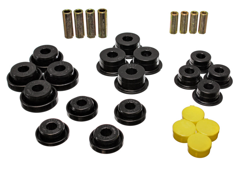 Energy Suspension - eng2.3106G - 1997-2006 Jeep Wrangler TJ/YJ Black Front Control Arm Bushings