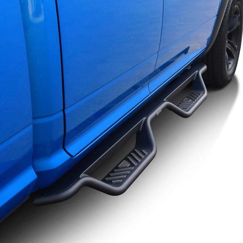 Westin Outlaw Drop Nerf Step Bars for 2010-2011 Dodge Ram 1500 Quad Cab - Textured Black