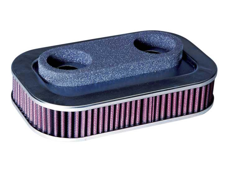 K&N Engineering KN-1388 High-Flow Replacement Air Filter for 1988-1990 Harley-Davidson Sportster