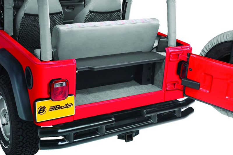 Bestop 87-95 Jeep Wrangler YJ Instatrunk – Secure Rear Storage Solution