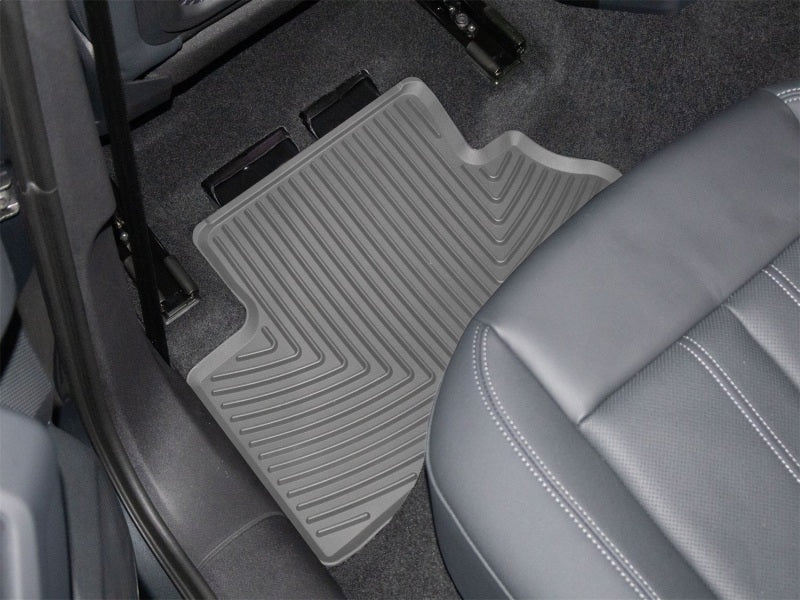 WeatherTech Part WETW686GR 18-25 Audi Q5 Rear All-Weather Floor Mats - Grey