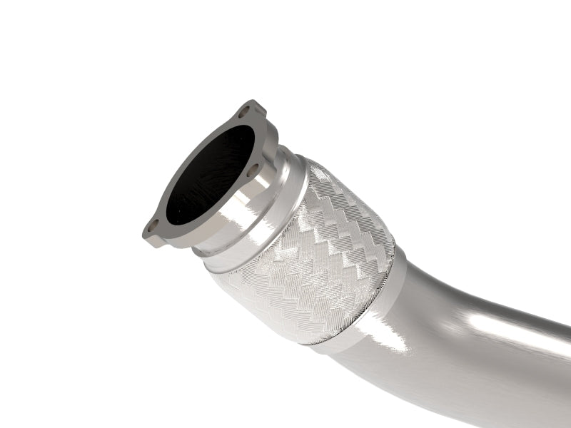 aFe POWER MACH Force-Xp Front Resonator Delete Pipe for 2009–2016 Audi A4/A5 B8 2.0L Turbo, 3-Inch 304 Stainless Steel