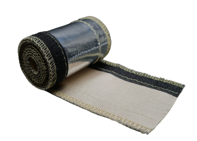DeatschWerks Reflective Heat Protection Sleeving for -10 AN Hose, 3-Foot Length