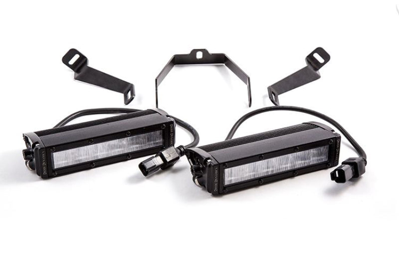 Diode Dynamics SS6 LED Driving Light Kit for 2015-2017 Subaru WRX/STi, White Driving, Part Number dioDD6008