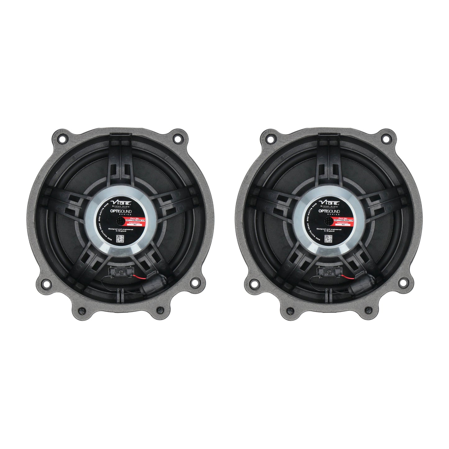 Vibe by Metra Electronics Plug-N-Play 8″ Midwoofer Speaker Kit - Fits Select Tes - View 4