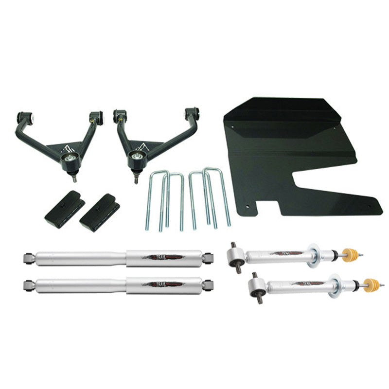 Belltech BEL150212TP 4-Inch Suspension Lift Kit with Trail Performance Shocks for 2019-2023 Chevrolet Silverado and GMC Sierra 1500