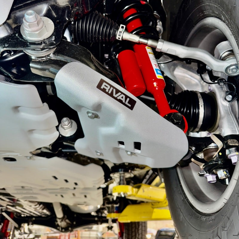 Rival 4x4 RLL2333.9574.2.6 Aluminum Lower Control Skid Plate for Lexus GX550 and Toyota Land Cruiser