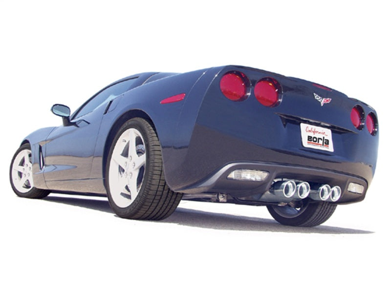 Borla ATAK Cat-Back Exhaust System 140453 for 2005-2008 Chevrolet Corvette C6 6.0L/6.2L V8