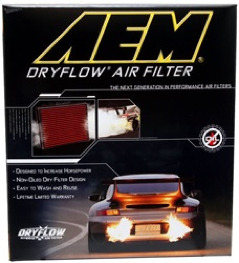 AEM Induction 28-50029 Dryflow Air Filter for 2015-2016 Ford Mustang