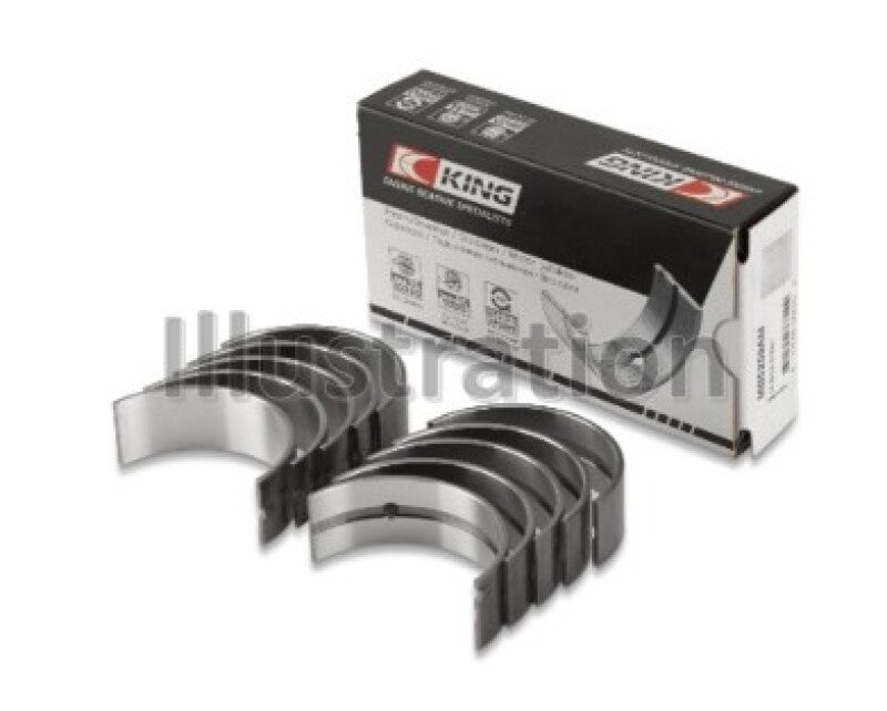 King Engine Bearings MB5661SI0.25 Audi/VW Main Bearing Set, +0.25mm