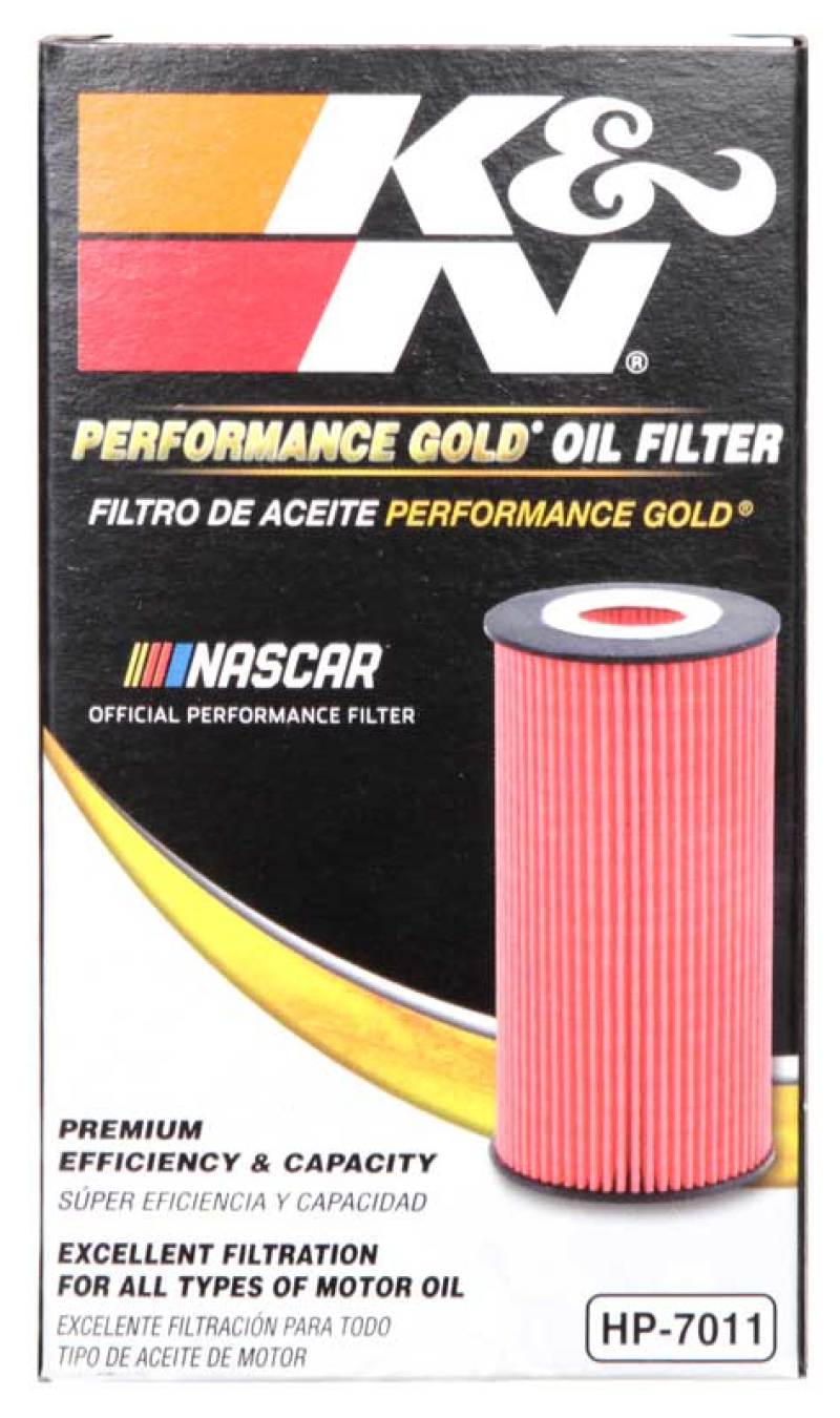 K&N Engineering HP-7011 Cartridge Oil Filter for Select Porsche Boxster and 911 Models