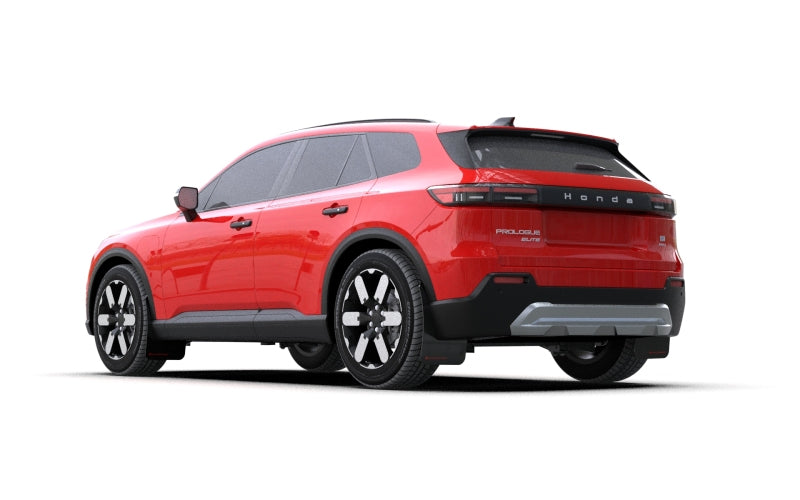 Rally Armor 24-25 Honda Prologue Black Mud Flap - Red Logo