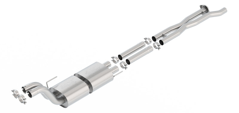 Borla 60638 ATAK X-Pipe Mid-Section with Mid-Pipes for 2017-2020 Ford F-150 Raptor 3.5L EcoBoost