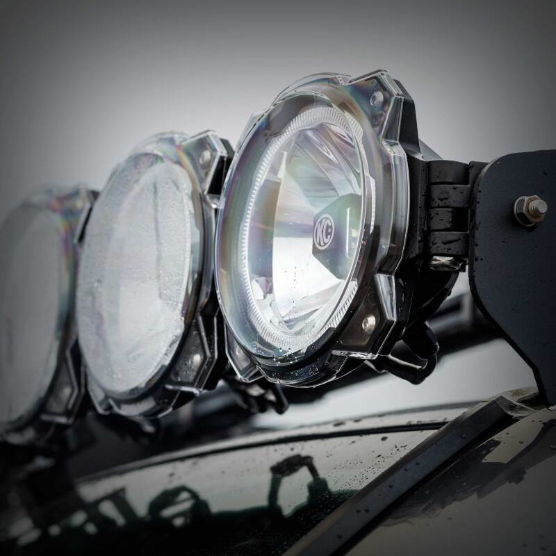 KC HiLiTES KCL5118 6-Inch Clear Light Shield for Gravity Pro6 LED Lights