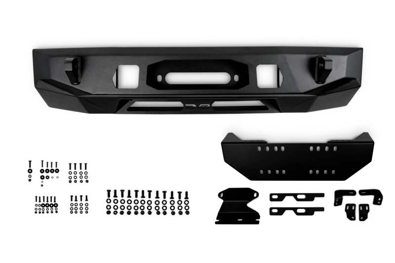 DV8 Offroad Centric Series Front Bumper for 2022-2025 Toyota Tundra, Part Number dveFBTT2-05