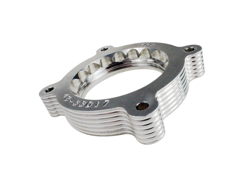 aFe Silver Bullet Throttle Body Spacer for 2011-2013 Ford F-150 3.5L V6 EcoBoost, Part Number 46-33017
