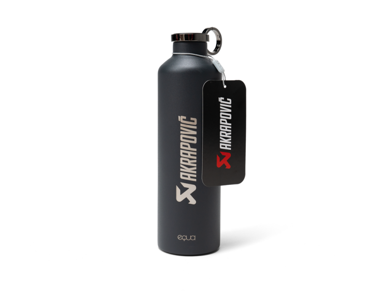 Akrapovic x EQUA Stainless Steel Vacuum Thermo Bottle, Dark Grey - AKR802298