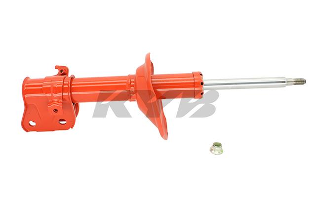 KYB AGX Front Left Adjustable Shock and Strut for 2002-2003 Subaru Impreza AWD and WRX – Part Number 734035
