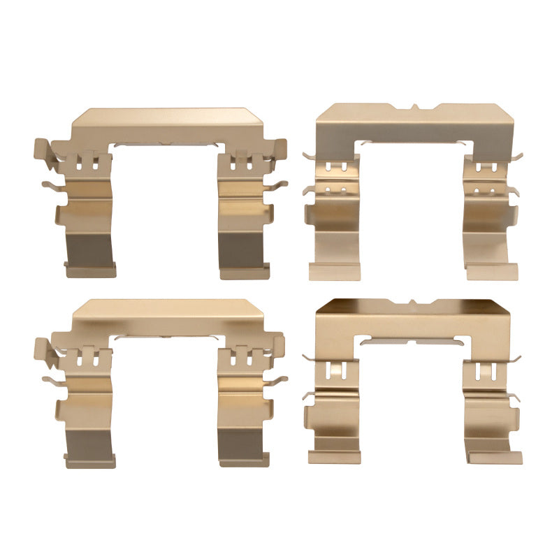 R1 Concepts Optimum OEp Front Brake Pads and Hardware Kit for Subaru WRX, Legacy, Outback, Forester, and Tribeca