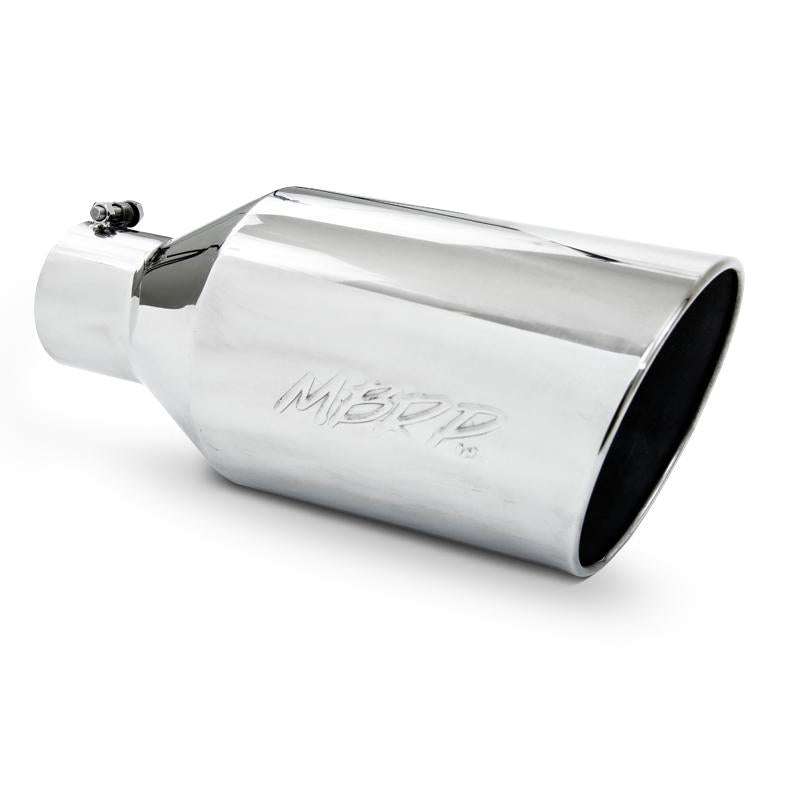 MBRP T5128 Armor Pro Universal Exhaust Tip, 4-Inch Inlet, 8-Inch Outlet, 18-Inch Length