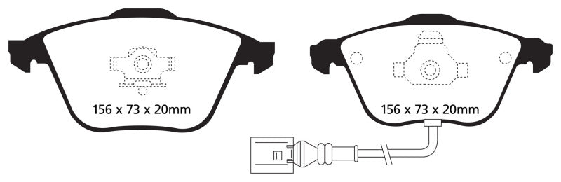 EBC Yellowstuff Brake Pad Sets