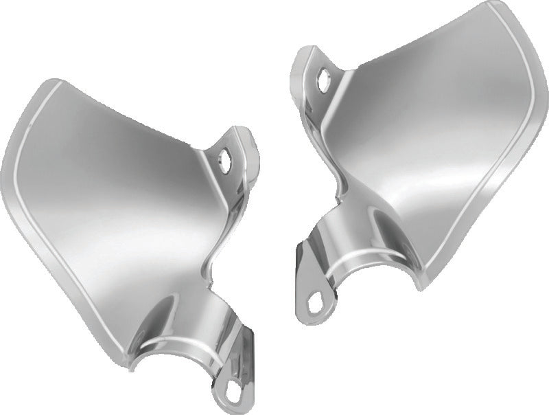 Kuryakyn Saddle Shields Heat Deflectors for 2018 and Newer Harley-Davidson Softail Models, Smoke - KUR5789
