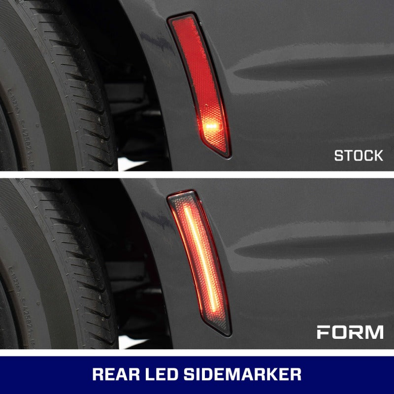 Form Lighting 2024+ Mustang LED Sidemarkers OEM Set – Modern Styling Upgrade for Ford Mustang