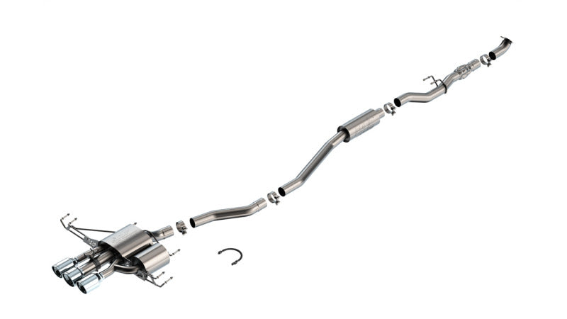Borla ATAK Cat-Back Exhaust System with Active Valve for 2024-2025 Acura Integra Type S