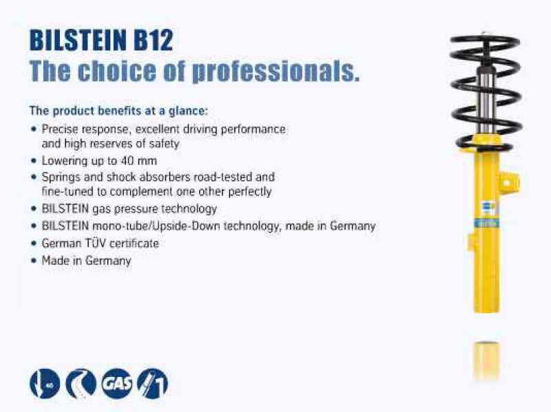 Bilstein B12 2009 Audi Q5 Base Front and Rear Suspension Kit