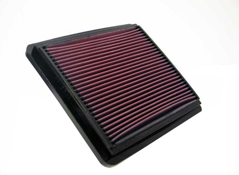 K&N Engineering 33-2800 High-Flow Washable Replacement Air Filter for Daewoo Leganza 2.0L and 2.2L