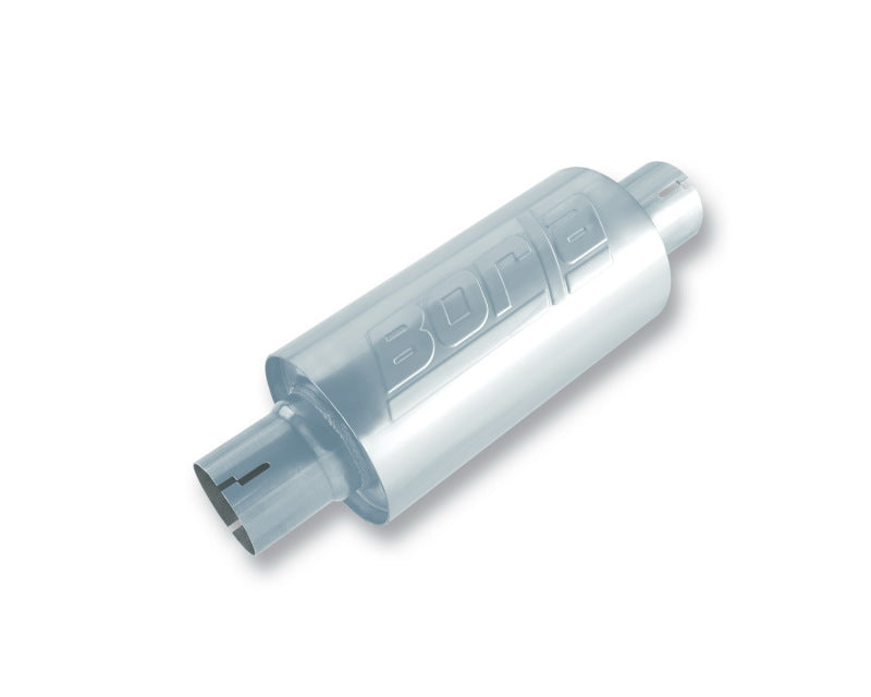 Borla S-Type Universal Muffler, 2.5-Inch Center Inlet and Outlet, Part 40842S