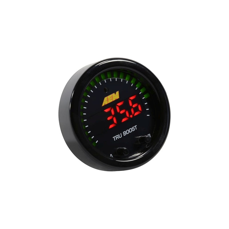 AEM X-Series Tru-Boost Controller Gauge with Boost Control Solenoid and 80 PSIg MAP Sensor AEM-30-0352