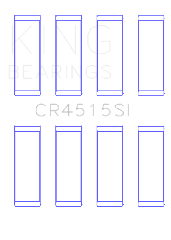 King Engine Bearings CR4515SI Ford/Mazda 2.0L Duratec Standard Size Rod Bearing Set