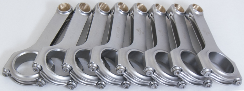 Eagle 4340 Forged Steel H-Beam Connecting Rods for Chrysler Modern HEMI Stroker, 6.125-Inch, 2.000-Inch Rod Journal