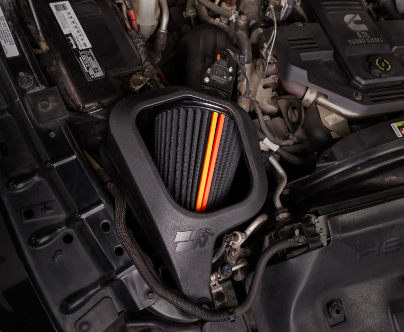 K&N Engineering 50-1592D NextGen Dryflow Cold Air Intake for 2013-2018 Ram 2500 and 3500 6.7L Diesel