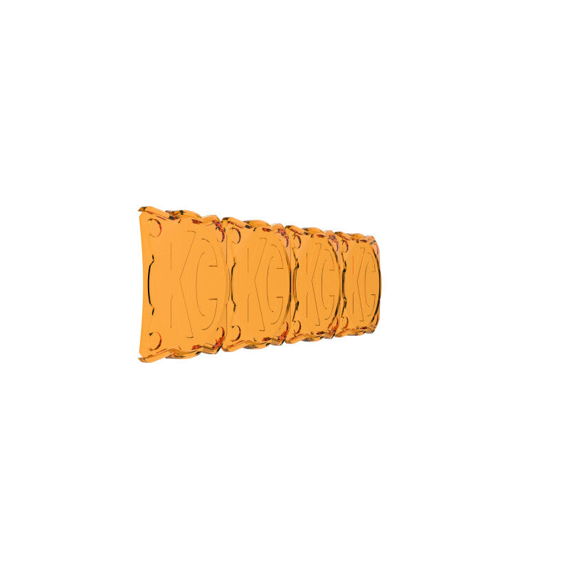KC HiLiTES FLEX ERA LED Light Bar 10-Inch Amber Light Shield KCL5333