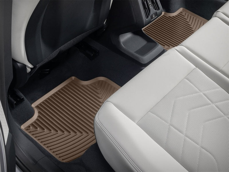 WeatherTech W776TN Rear All-Weather Floor Mats for BMW X1, BMW X2 and Mini Countryman, Tan