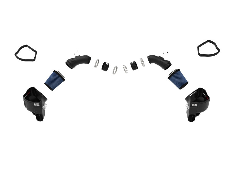 aFe POWER Magnum FORCE Stage-2 Pro 5R Cold Air Intake System 54-13030R for 2012-2019 BMW M5 and M6 4.4L V8